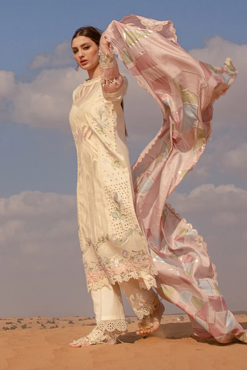 Rang Rasiya Premium Lawn 24 Nooreh Embroidered Unstitched 3 Piece Suit