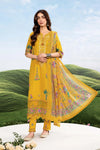 MariaB Basic 3 Pc Unstitched Embroidered Lawn Suit 03A