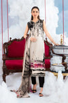 MariaB Basic 3 Pc Unstitched Embroidered Lawn Suit 06B