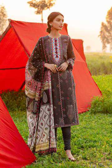 Cross Stitch Blas Premium Lawn Unstitched 3 Piece Suit