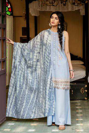 Cross Stitch Lillian Lawn Unstitched 3 Piece Suit