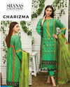 Charizma Aniq Embroidered Print Lawn Unstitched 3 Piece Suit