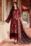Maria B Unstitched Embroidered Twill Linen Suit - DL-1210