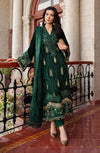 Maria B Unstitched Embroidered Velvet Suit - DL-1212