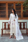 Naqsh Chikankari White Gem