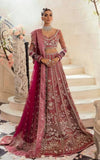 Claire De Lune Un Pense Embroidered Pakistani Gown