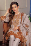 Gul Ahmed 2PC Unstitched Cotton Printed Embroidered Suit TCE-22002