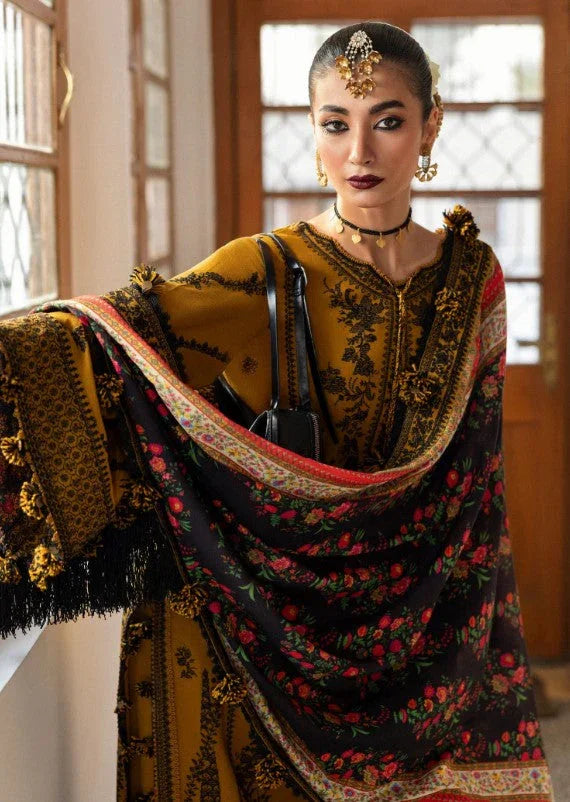 Hussain Rehar Winter Karandi Unstitched SAAGE