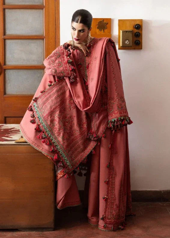 Hussain Rehar Winter Karandi Unstitched TULLE