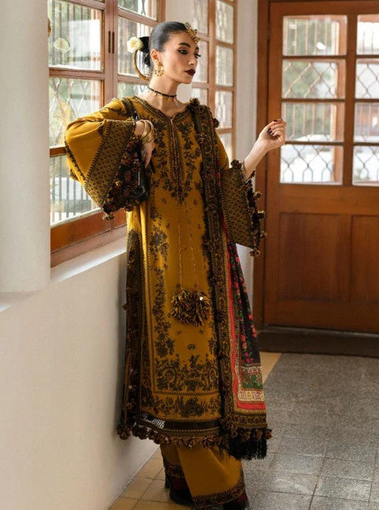 Hussain Rehar Winter Karandi Unstitched SAAGE