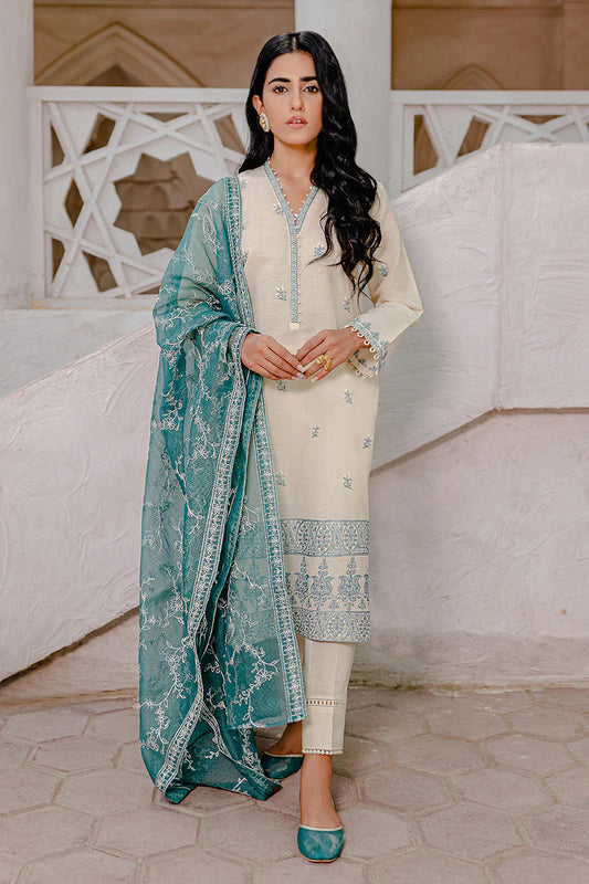 Cross Stitch Vista Embroidered Lawn Unstitched 3 Piece Suit