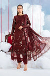 MariaB Basic 3 Pc Unstitched Embroidered Lawn Suit 07A