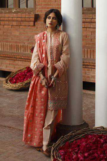 Cross Stitch Misty Breeze Premium Lawn Unstitched 3 Piece Suit