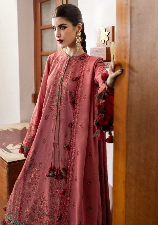 Hussain Rehar Winter Karandi Unstitched  TULLE