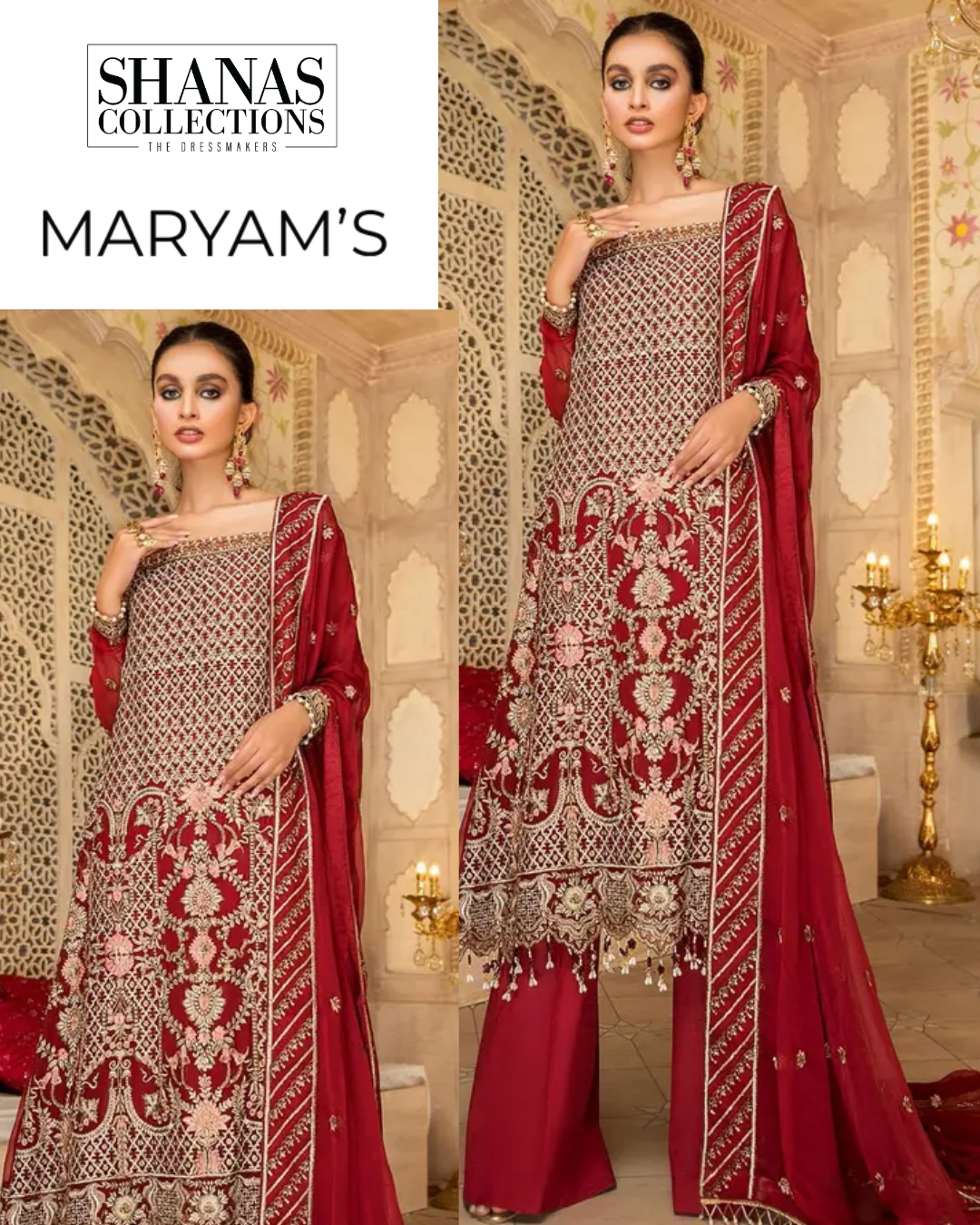 Close-up showcasing chiffon embroidery and fabric texture

