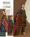 Nishat Linen Winter Collection 2020 Printed Khaddar Unstitched 3 Piece Suit