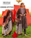Blas Relief by Cross Stitch – Unstitched lawn 3-piece with bold prints and chiffon dupatta