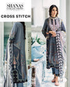Cross Stitch Hazy Dusk Mehek Cotton Satin Unstitched 3 Piece Suit