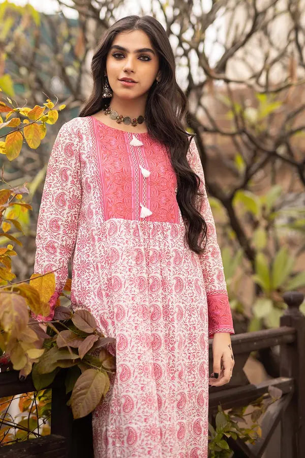 Gul Ahmed 1PC Unstitched Printed Lawn Fabric SL-951 A