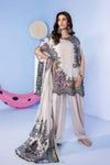 MariaB Basic 3 Pc Unstitched Embroidered Lawn Suit 04A