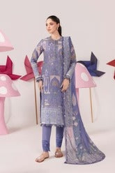 MariaB Basic 3 Pc Unstitched Embroidered Lawn Suit 11B