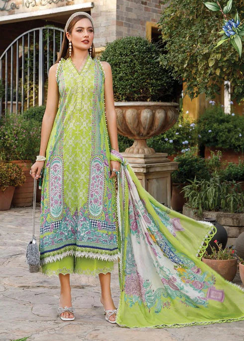 Maria.B Mprints 5- A Printed Lawn Unstitched 3 Piece Suit