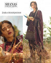 Zara Shahjahan Marjan 04  Embroidered Wool Shawl Unstitched 3 Piece Suit